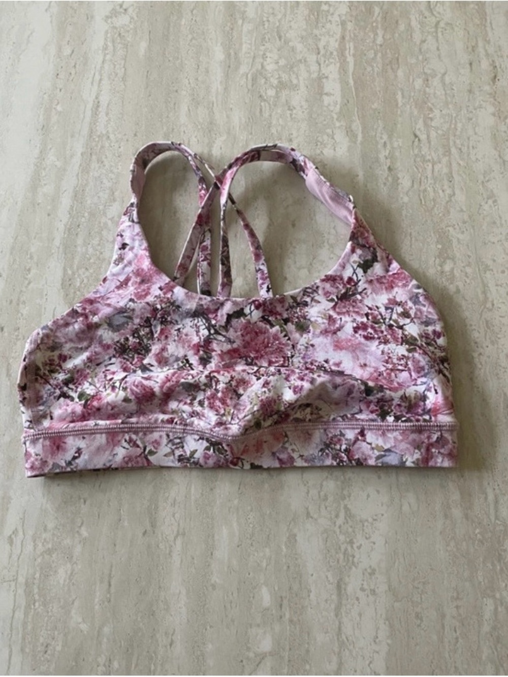Floral bra